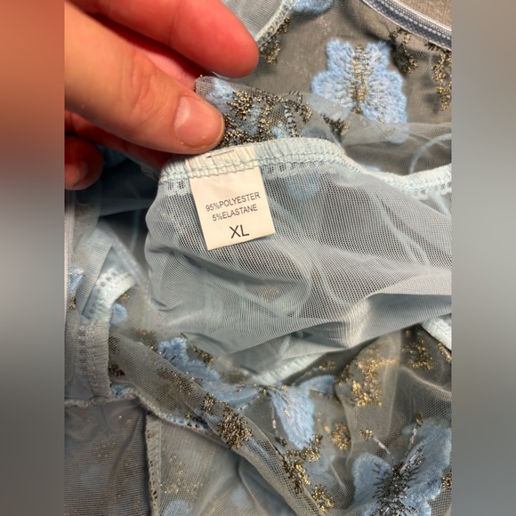 Bundle of Blue Gently Used Lingerie - Picture 7 of 13